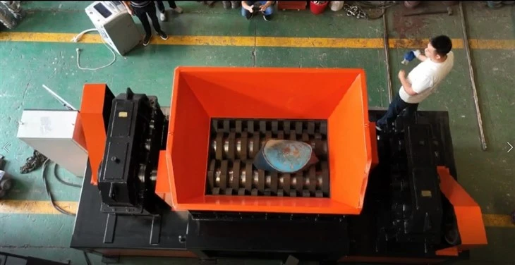 Superior Recycling Efficiency Scrap Metal Shredder factory